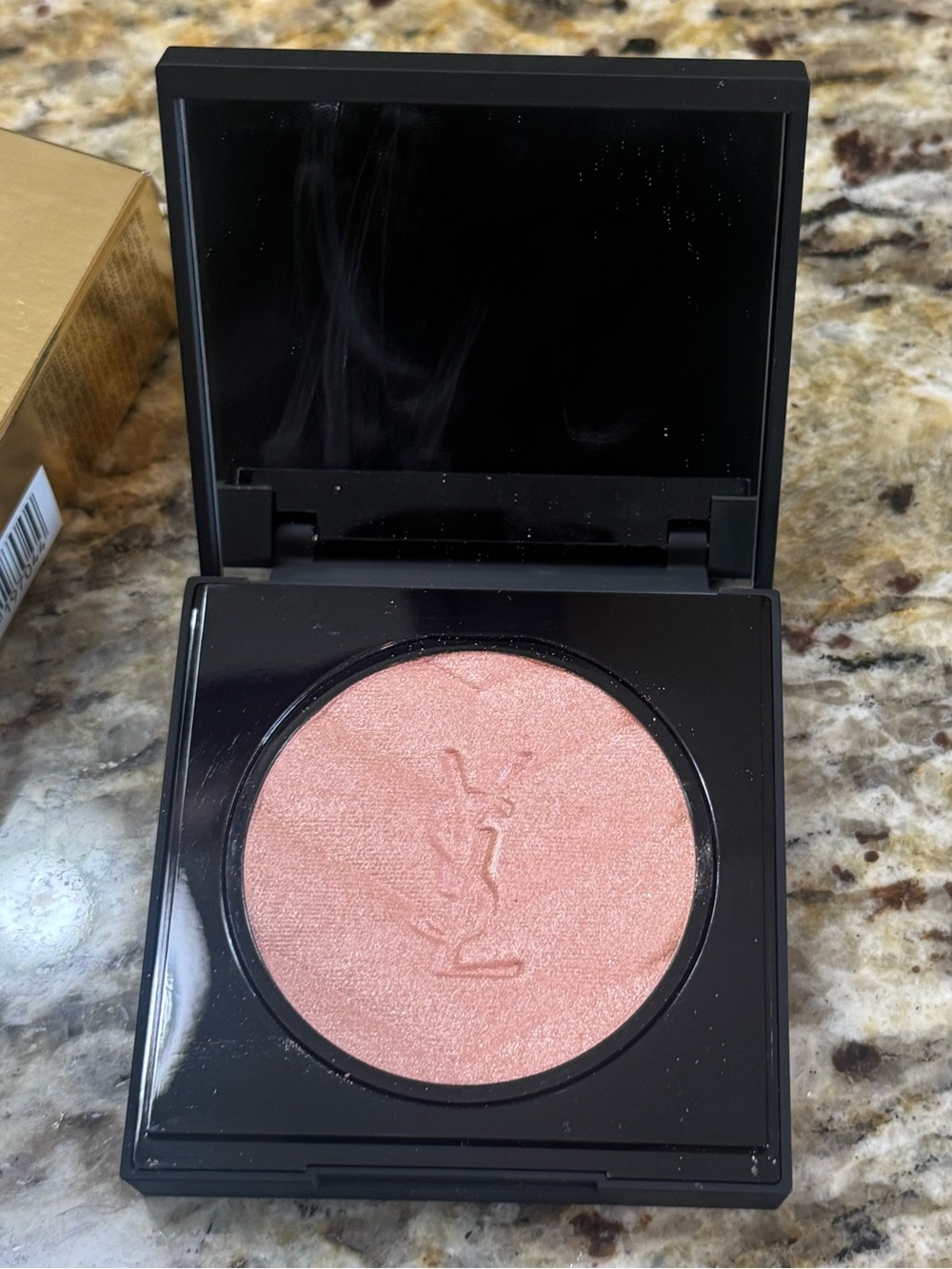 YSL All Hours Hyper Luminize Highlighter Powder 03 Rosy Sand NEW